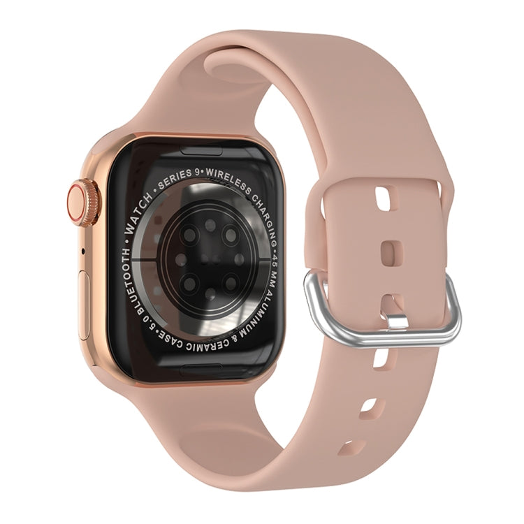 IW9 2.05 inch Square Screen Smart Watch Supports Bluetooth Calls/Blood Oxygen Monitoring(Rose Gold) - Smart Watches by PMC Jewellery | Online Shopping South Africa | PMC Jewellery