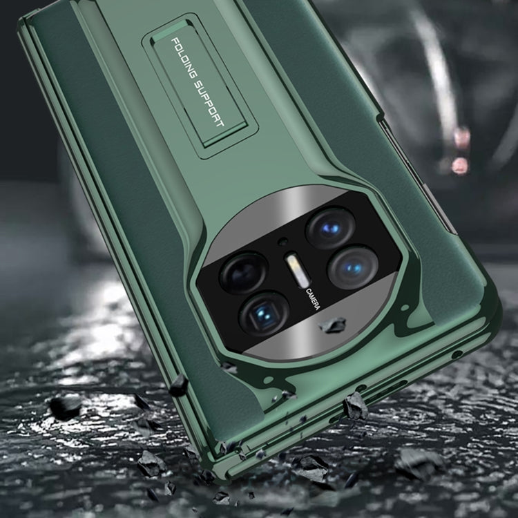 For Huawei Mate X3 GKK Integrated Magnetic Folding Supercar Phone Case(Green) - Huawei Cases by GKK | Online Shopping South Africa | PMC Jewellery | Buy Now Pay Later Mobicred