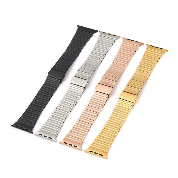 Ocean Metal Replacement Watch Band For Apple Watch SE 2022 44mm(Rose Gold) -  by PMC Jewellery | Online Shopping South Africa | PMC Jewellery