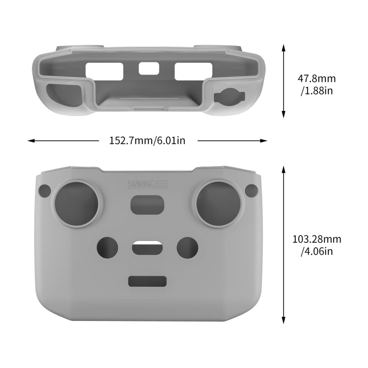 For DJI N1 Silicone Protective Case(Grey) - Others by STARTRC | Online Shopping South Africa | PMC Jewellery