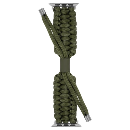 Stretch Plain Silicone Bean Watch Band For Apple Watch 8 45mm(Army Green) -  by PMC Jewellery | Online Shopping South Africa | PMC Jewellery