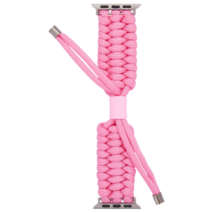 Stretch Plain Silicone Bean Watch Band For Apple Watch 6 44mm(Light Pink) -  by PMC TechLife | Online Shopping South Africa | PMC TechLife