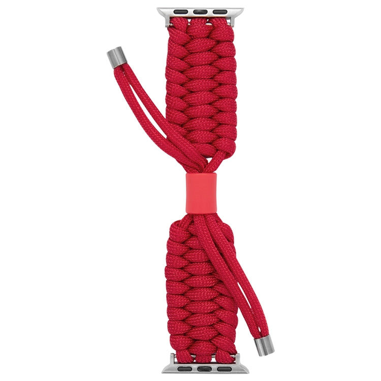 Stretch Plain Silicone Bean Watch Band For Apple Watch 4 40mm(Red) -  by PMC Jewellery | Online Shopping South Africa | PMC Jewellery