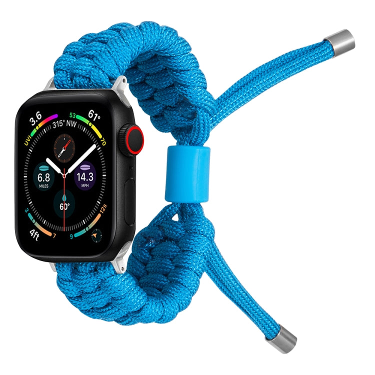 Stretch Plain Silicone Bean Watch Band For Apple Watch 4 40mm(Sky Blue) -  by PMC TechLife | Online Shopping South Africa | PMC TechLife