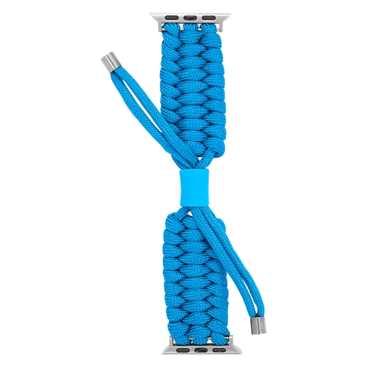Stretch Plain Silicone Bean Watch Band For Apple Watch 3 38mm(Sky Blue) -  by PMC TechLife | Online Shopping South Africa | PMC TechLife