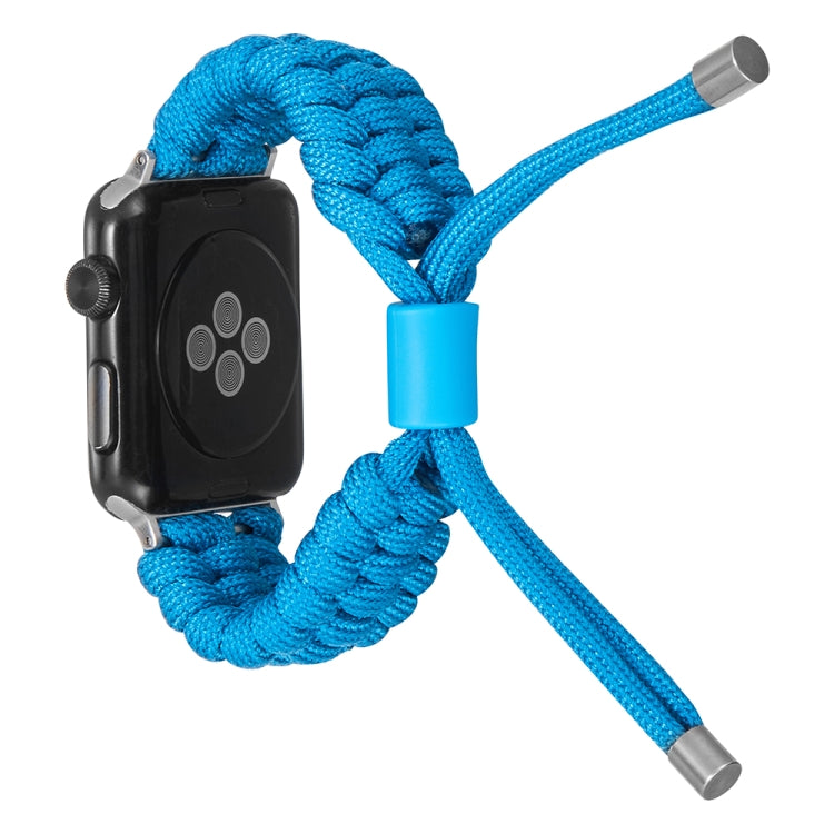 Stretch Plain Silicone Bean Watch Band For Apple Watch 3 42mm(Sky Blue) -  by PMC TechLife | Online Shopping South Africa | PMC TechLife