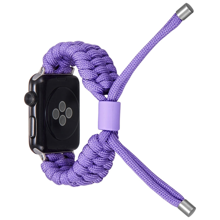 Stretch Plain Silicone Bean Watch Band For Apple Watch 2 42 mm(Light Purple) -  by PMC TechLife | Online Shopping South Africa | PMC TechLife