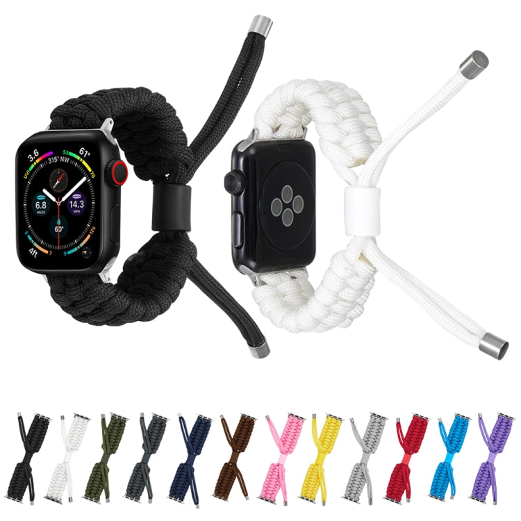 Stretch Plain Silicone Bean Watch Band For Apple Watch 6 40mm(Coffee Brown) -  by PMC TechLife | Online Shopping South Africa | PMC TechLife