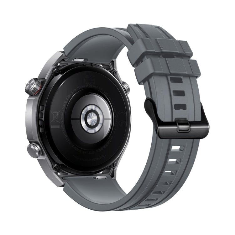 2pcs Regular Style For Huawei Watch Ultimate Silicone Replacement Watch Band(Dark Grey) -  by PMC TechLife | Online Shopping South Africa | PMC TechLife