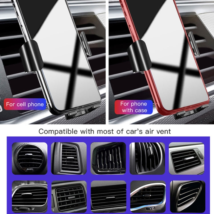 Yesido C71 Car Air Vent Rotatable Phone Holder(Black) - Universal Car Holders by Yesido | Online Shopping South Africa | PMC TechLife | Buy Now Pay Later Mobicred