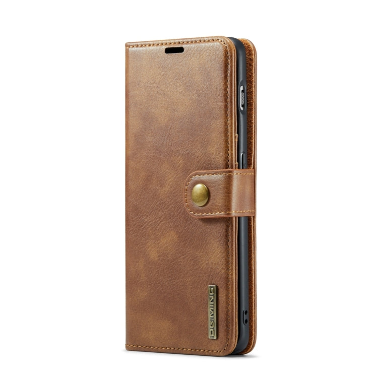 For OnePlus 11 DG.MING Crazy Horse Texture Detachable Magnetic Leather Case(Brown) - free shipping - PMC TechLife - Order now!
