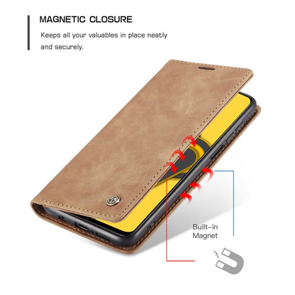 For Xiaomi Redmi Note 9 Pro/Note 9 Pro Max/Note 9s CaseMe 013 Multifunctional Horizontal Flip Leather Case, with Card Slot & Holder & Wallet(Brown) - Xiaomi Cases by CaseMe | Online Shopping South Africa | PMC Jewellery | Buy Now Pay Later Mobicred