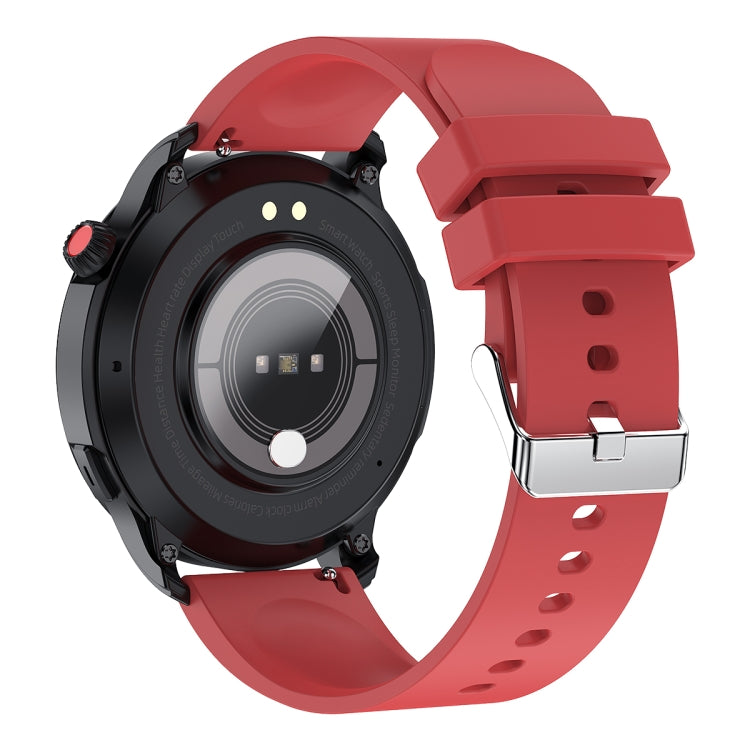 T52 1.39 inch IP67 Waterproof Silicone Band Smart Watch Supports Bluetooth Call / Blood Oxygen / Body Temperature Monitoring(Red) -  by PMC Jewellery | Online Shopping South Africa | PMC Jewellery