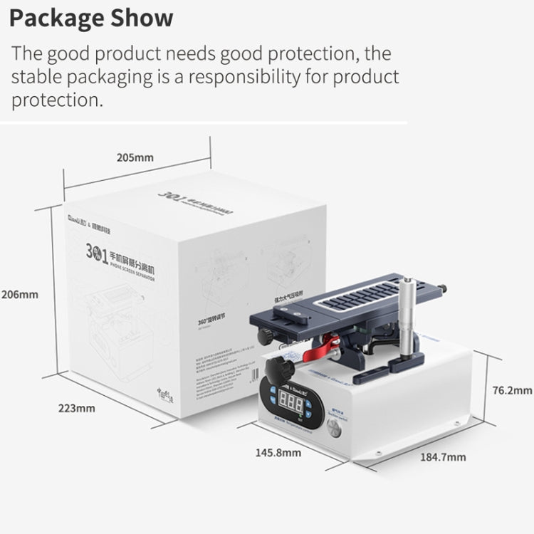 QianLi 3 in 1 Multifunctional 7 inch LCD Screen Separator Machine, Plug:US - Separation Equipment by QIANLI | Online Shopping South Africa | PMC Jewellery