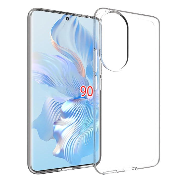 For Honor 90 Waterproof Texture TPU Phone Case(Transparent) - Honor Cases by PMC Jewellery | Online Shopping South Africa | PMC Jewellery