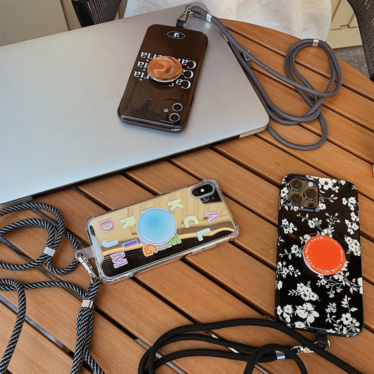 Universal Mixed Color Mobile Phone Lanyard(Yellow Orange) - free shipping - PMC TechLife - Order now!