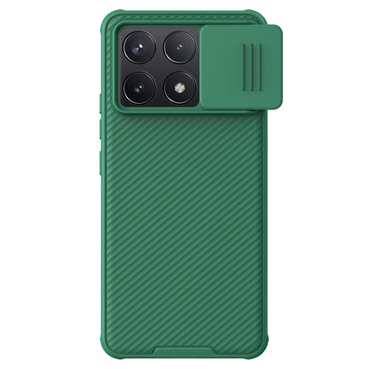 For Xiaomi Redmi K70 / K70 Pro NILLKIN CamShield Pro PC Phone Case(Green) - Xiaomi Cases by NILLKIN | Online Shopping South Africa | PMC Jewellery | Buy Now Pay Later Mobicred