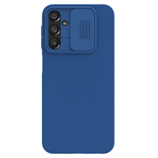 For Samsung Galaxy A24 4G NILLKIN Black Mirror Series Camshield PC Phone Case(Blue) - Galaxy Phone Cases by NILLKIN | Online Shopping South Africa | PMC Jewellery
