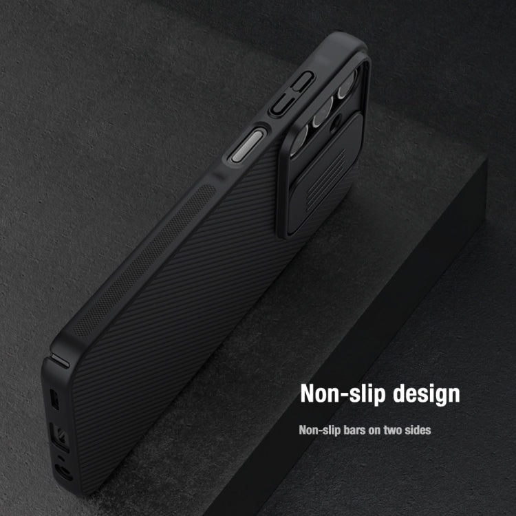 For Samsung Galaxy A25 NILLKIN Black Mirror Series Camshield PC Phone Case(Black) - free shipping - PMC TechLife - Order now!
