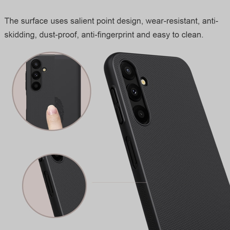 For Samsung Galaxy A24 4G NILLKIN Frosted PC Phone Case(Blue) - Galaxy Phone Cases by NILLKIN | Online Shopping South Africa | PMC TechLife