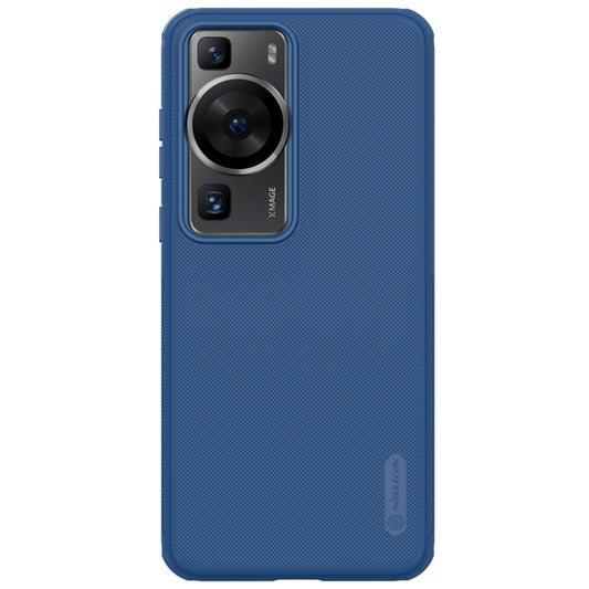 For Huawei P60 Pro / P60 NILLKIN Frosted Shield Pro PC + TPU Phone Case(Blue) - Huawei Cases by NILLKIN | Online Shopping South Africa | PMC Jewellery