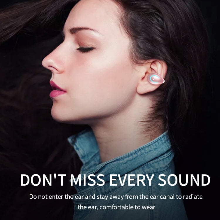 YX08 Ultra-light Ear-hook Stereo Wireless V5.0 Bluetooth Earphones(Pink) - Bluetooth Earphone by PMC TechLife | Online Shopping South Africa | PMC TechLife