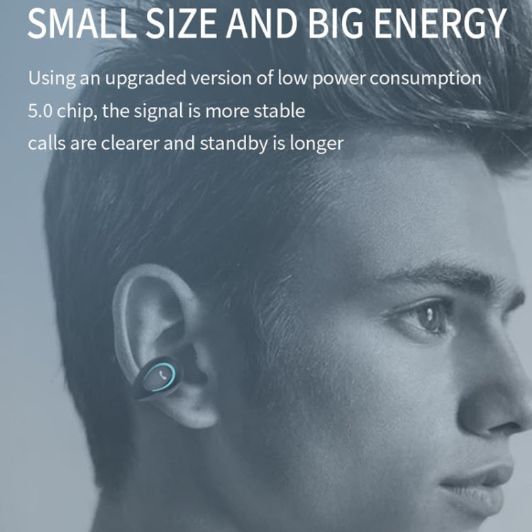 YX08 Ultra-light Ear-hook Stereo Wireless V5.0 Bluetooth Earphones(Black) - Bluetooth Earphone by PMC TechLife | Online Shopping South Africa | PMC TechLife