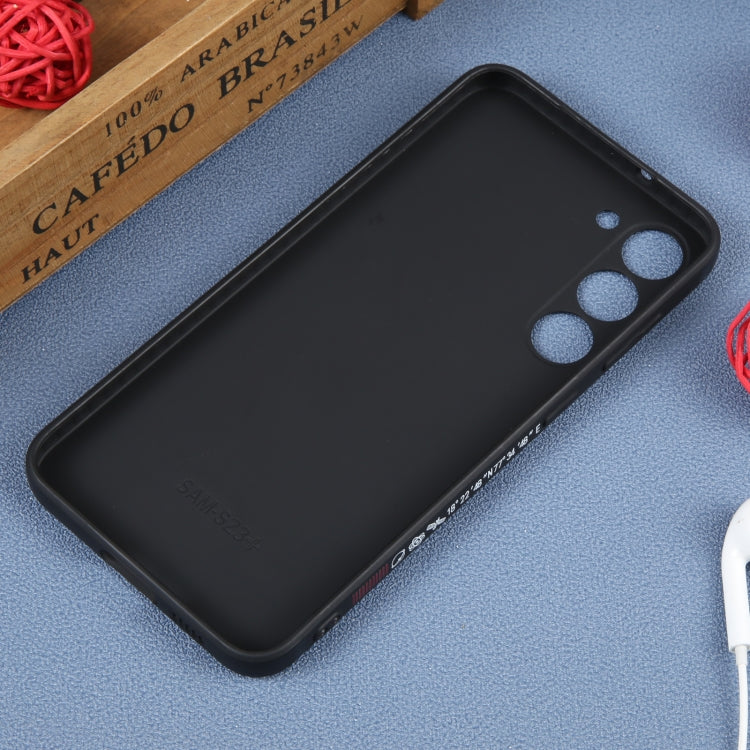 For Samsung Galaxy S10 Astronaut Pattern Silicone Straight Edge Phone Case(Flying Astronaut-Black) - free shipping - PMC TechLife - Order now!