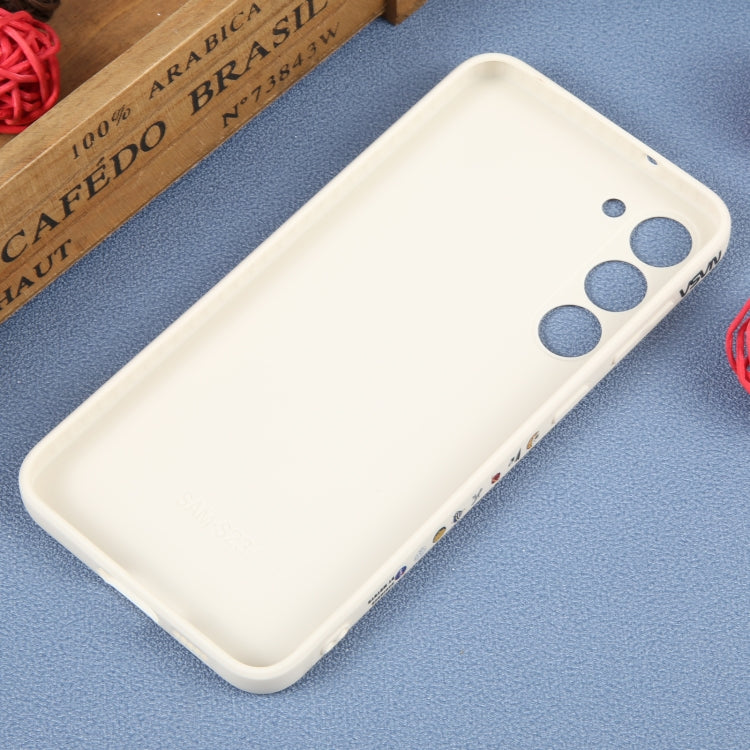 For Samsung Galaxy A02 Astronaut Pattern Silicone Straight Edge Phone Case(Lovely Astronaut-White) - free shipping - PMC TechLife - Order now!