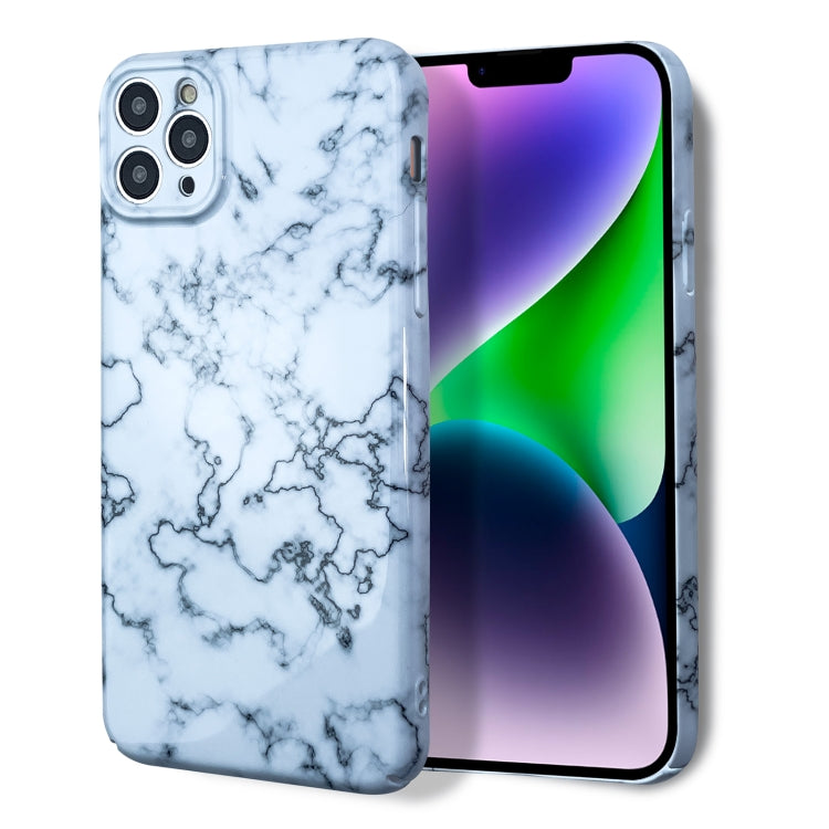 For iPhone 11 Marble Pattern Phone Case(Green White) - iPhone 11 Cases by PMC TechLife | Online Shopping South Africa | PMC TechLife