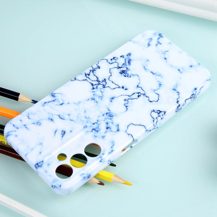 For Samsung Galaxy S22 Ultra 5G Marble Pattern Phone Case(Blue White) - free shipping - PMC TechLife - Order now!