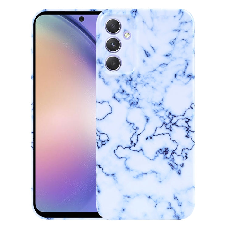 For Samsung Galaxy A54 Marble Pattern Phone Case(Blue White) - free shipping - PMC TechLife - Order now!