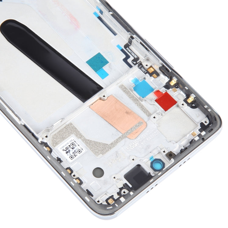 OLED LCD Screen For Xiaomi 11X Pro Digitizer Full Assembly with Frame(Silver) - LCD Screen by PMC Jewellery | Online Shopping South Africa | PMC Jewellery