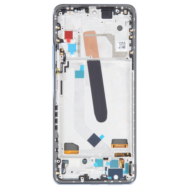 OLED LCD Screen For Xiaomi Redmi K40 Digitizer Full Assembly with Frame(Blue) - LCD Screen by PMC Jewellery | Online Shopping South Africa | PMC Jewellery