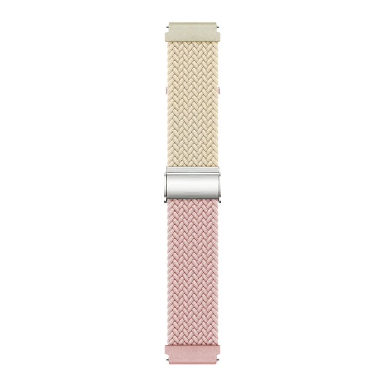 20mm Buckle Braided Nylon Watch Band(Starlight Silty Sand) - 20mm Bands by PMC TechLife | Online Shopping South Africa | PMC TechLife