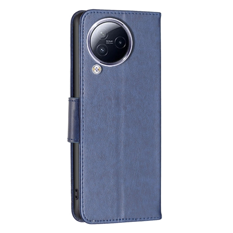 For Xiaomi Civi 3 5G Two Butterflies Embossing Leather Phone Case(Blue) - free shipping - PMC TechLife - Order now!