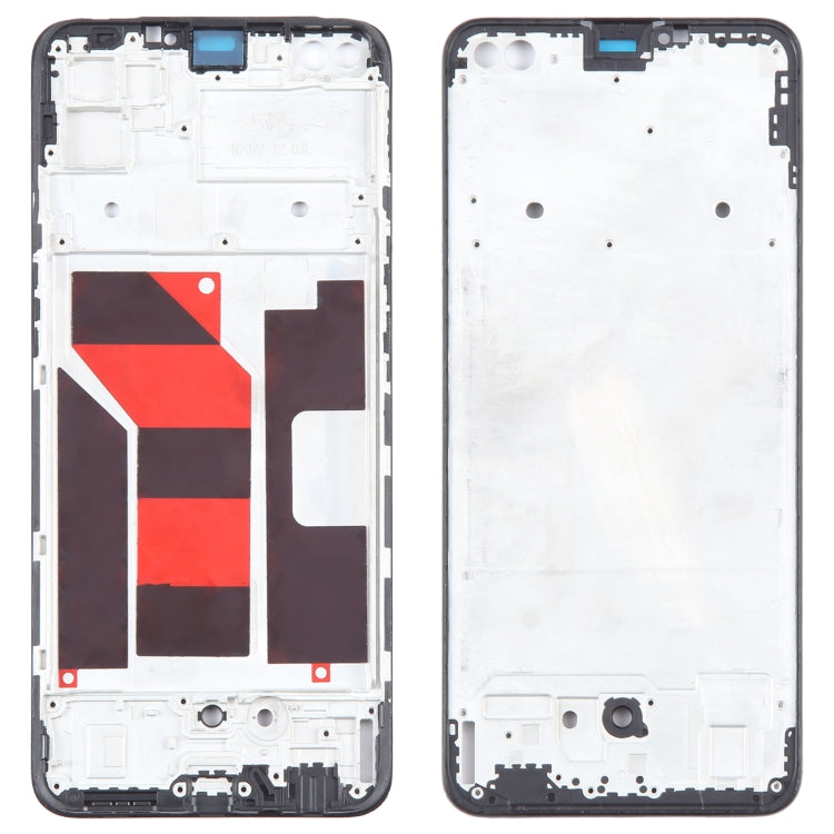 For OPPO Reno4 4G Original Front Housing LCD Frame Bezel Plate - Frame Bezel Plate by PMC TechLife | Online Shopping South Africa | PMC TechLife