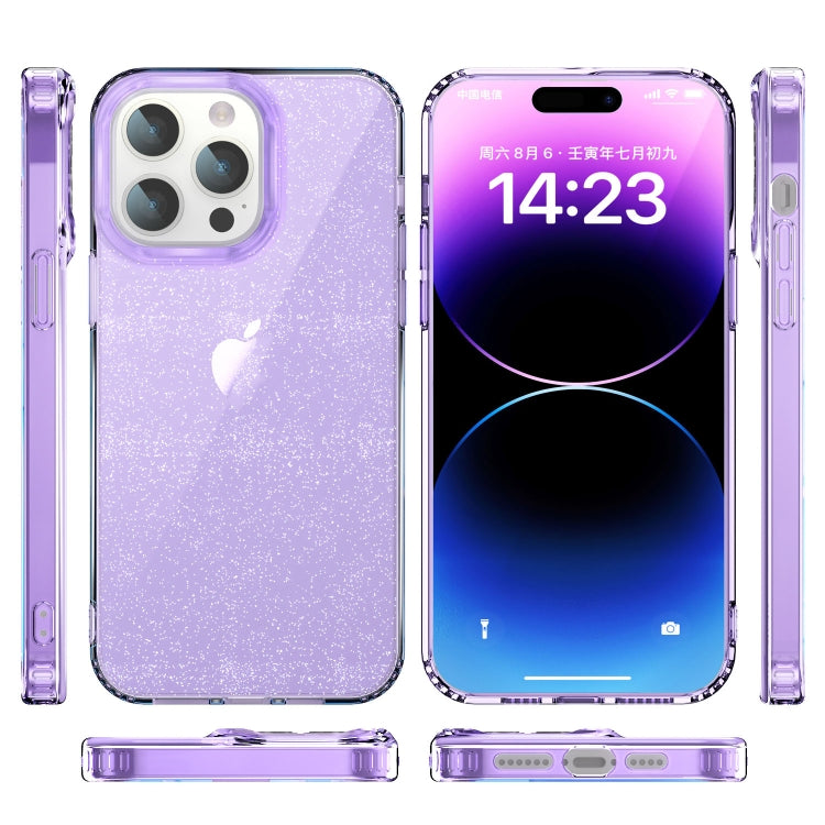 For iPhone 14 Pro Max Star Solid Color Phone Case(Purple) - iPhone 14 Pro Max Cases by PMC TechLife | Online Shopping South Africa | PMC TechLife