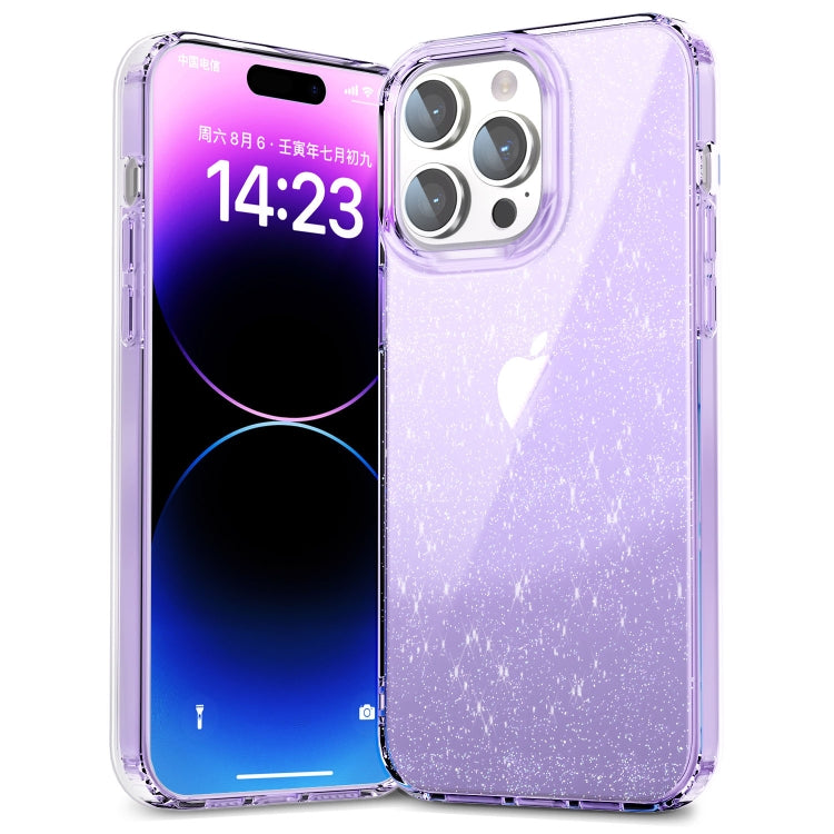 For iPhone 14 Pro Star Solid Color Phone Case(Purple) - iPhone 14 Pro Cases by PMC TechLife | Online Shopping South Africa | PMC TechLife