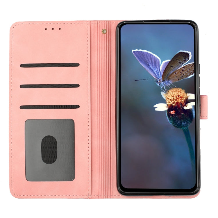 For Xiaomi Redmi 10C Flower Embossing Pattern Leather Phone Case(Pink) - free shipping - PMC TechLife - Order now!