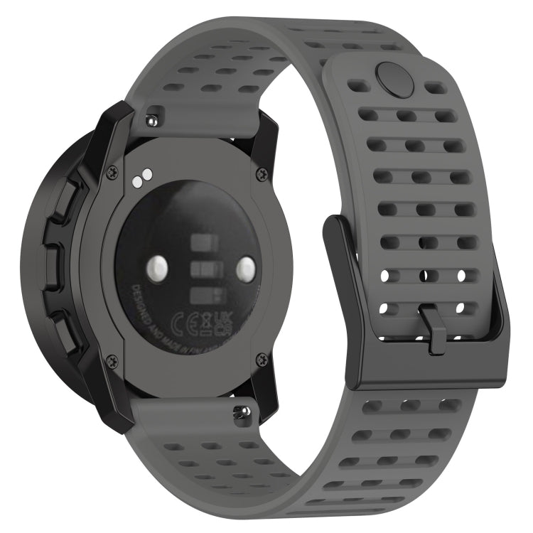 For Suunto 9 Peak Pro / Suunto Vertical Silicone Replacement Watch Band(Grey) -  by PMC TechLife | Online Shopping South Africa | PMC TechLife