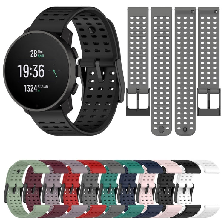 For Suunto 9 Peak Pro / Suunto Vertical Silicone Replacement Watch Band(Pine Green) -  by PMC TechLife | Online Shopping South Africa | PMC TechLife