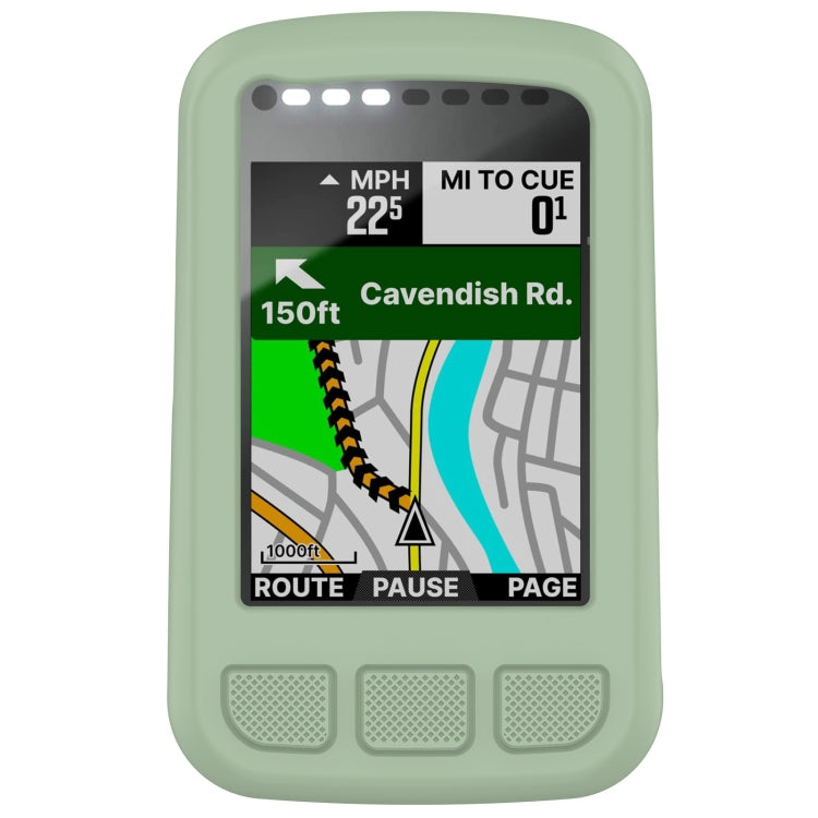 For Wahoo Elemnt Bolt V2 WFCC5 Stopwatch Silicone Protective Case(Green) - Watch Case by PMC TechLife | Online Shopping South Africa | PMC TechLife