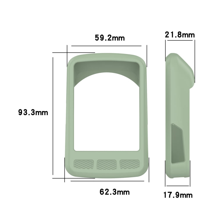 For Wahoo Elemnt Roam WFCC4 Stopwatch Silicone Protective Case(Red) - Watch Case by PMC TechLife | Online Shopping South Africa | PMC TechLife