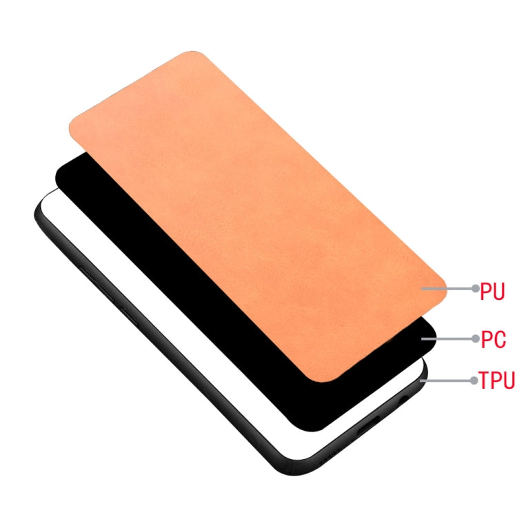 For Xiaomi Redmi Note 12S 4G Sewing Cow Pattern Skin PC + PU + TPU Phone Case(Orange) - free shipping - PMC TechLife - Order now!