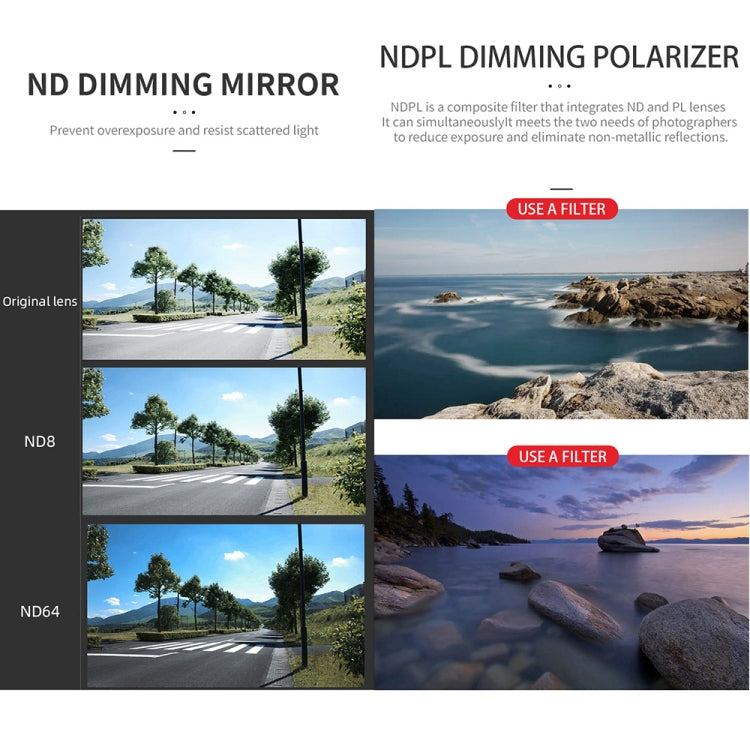 For DJI Mavic 3 Pro JSR GB 3 in 1 CPL ND8 ND16 Lens Filter - free shipping - PMC TechLife - Order now!