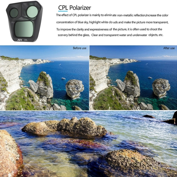 For DJI Mavic 3 Pro JSR GB 3 in 1 CPL ND8 ND16 Lens Filter - free shipping - PMC TechLife - Order now!