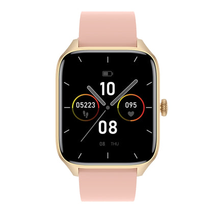 T19 Pro 1.96 inch IP67 Waterproof Silicone Band Smart Watch, Supports Dual-mode Bluetooth Call / Heart Rate Monitoring(Pink) - Smart Watches by PMC Jewellery | Online Shopping South Africa | PMC Jewellery