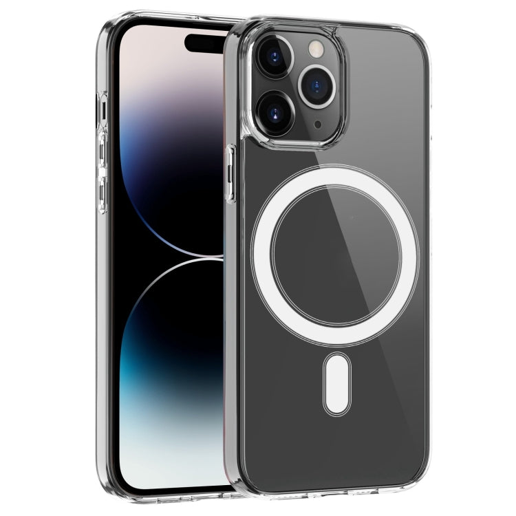 For iPhone 15 Pro Max MagSafe Clear Acrylic PC +TPU Phone Case(Transparent) - free shipping - PMC TechLife - Order now!
