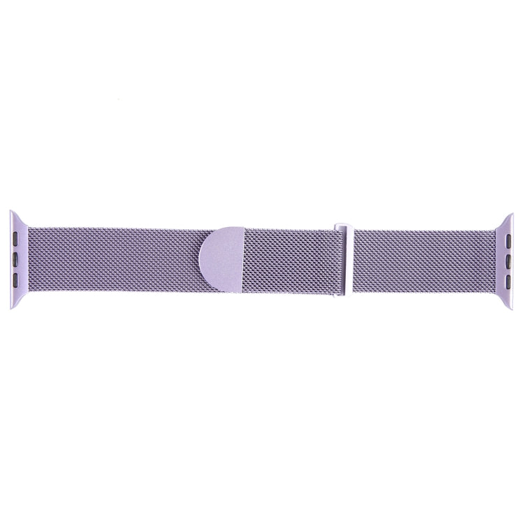 For Apple Watch Ultra 49mm Milanese Metal Magnetic Watch Band(Lavender Purple) - Watch Bands by PMC Jewellery | Online Shopping South Africa | PMC Jewellery